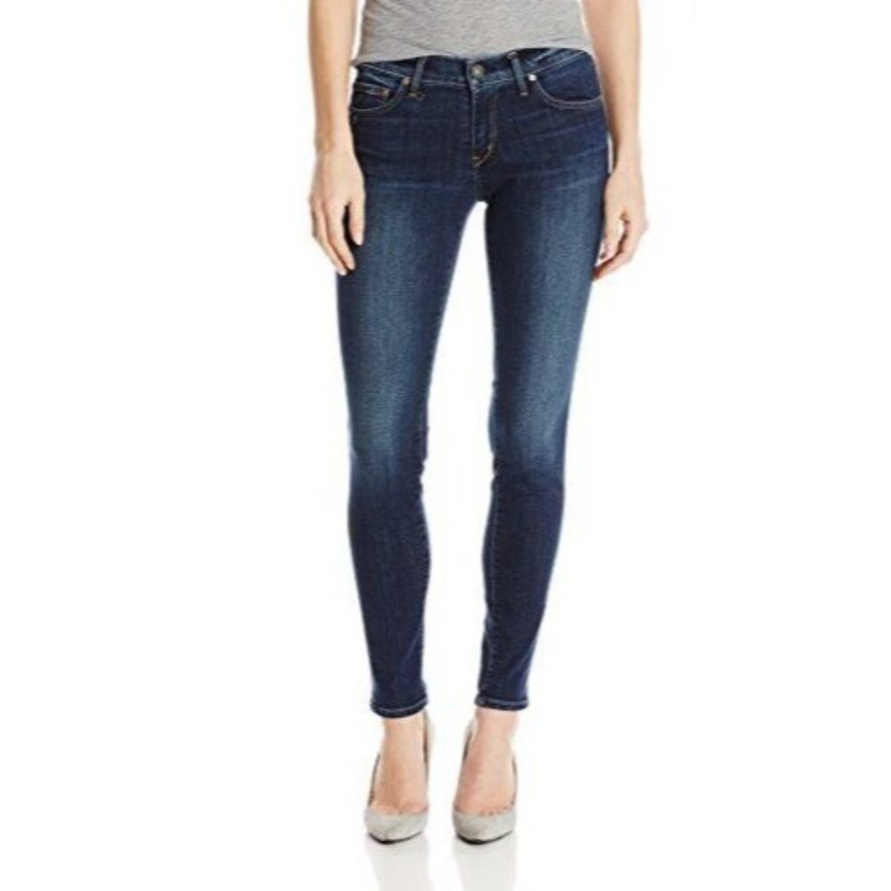 Principle Denim Innovators Dreamer Skinny Jeans Womens Size 25 Low Rise Blue